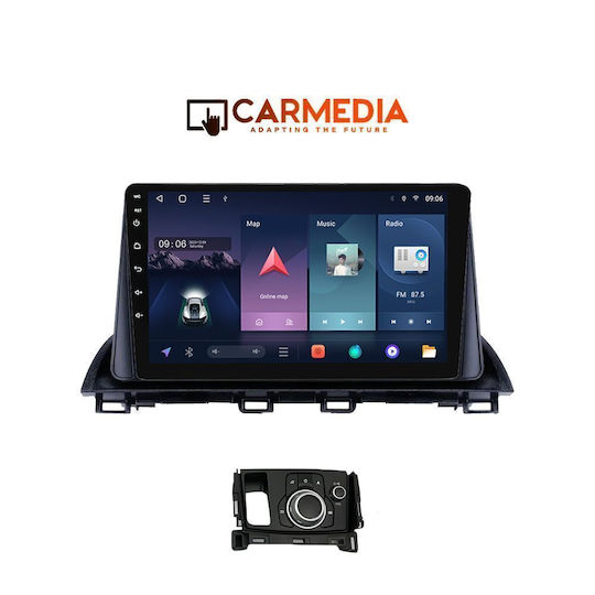 Carmedia Car Audio System for Mazda CX-4 2018 (Bluetooth/USB/WiFi/GPS/Apple CarPlay/Android Auto) with 9" Touch Screen