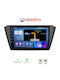 Carmedia Auto-Audiosystem für Skoda Fabia 2015-2021 mit Touchscreen 9" Bluetooth USB WiFi GPS Apple CarPlay Android Auto
