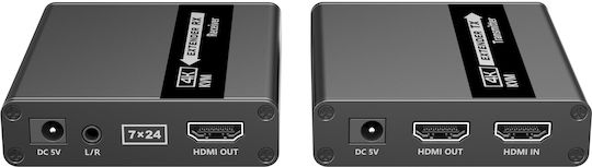 Lenkeng Kvm HDMI-Extender Über Ethernet 1080p 70m Loop Lkv223kvm