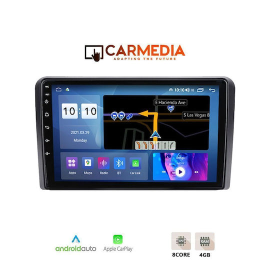 Carmedia Автомобилна Аудио Система за Hyundai H-1 2007 Bluetooth USB WiFi GPS Apple CarPlay Android Auto с Touch Screen 9"