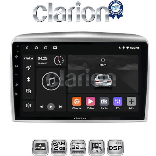 Clarion Car Audio System for Lancia Ypsilon 2006 2010 Bluetooth USB WiFi GPS