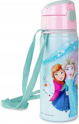 Frozen Kids Aluminium Water Bottle Multicolour 600ml Frozen Kids Aluminium Water Bottle Multicolour 600ml