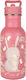 Sassi Junior Stainless Steel Kids Water Bottle with Straw Pink 500ml