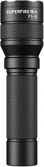Superfire Επαναφορτιζόμενος Φακός LED IP43