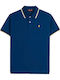 Polo Blouse Deep Blue