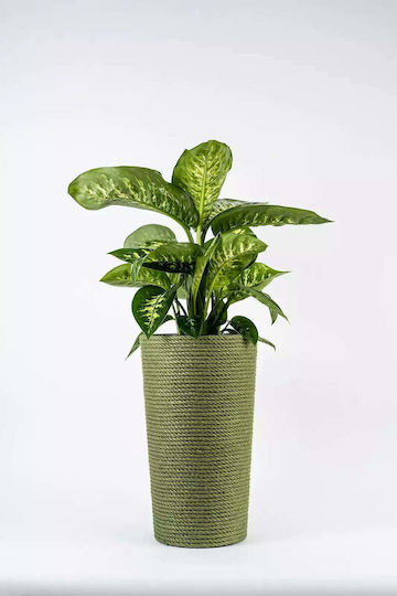 Adoni Kunststoff Blumentopf Grün 28x47cm