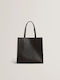 Große Icon Damen Schultertasche Braun