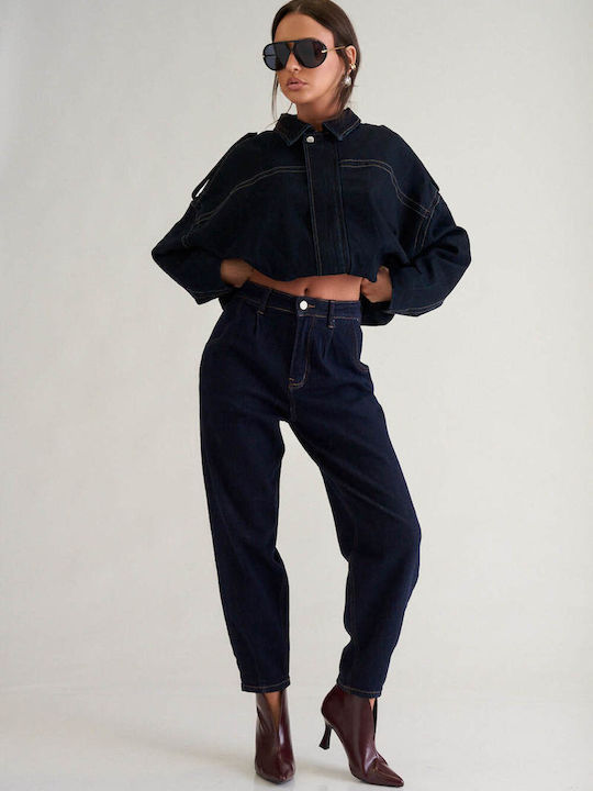 Damen Jeans Hosen in Balloon Bein Stil