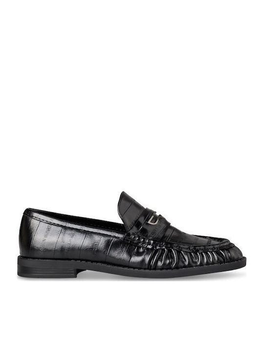 Envie Shoes Damen Mokassins in Schwarz Farbe