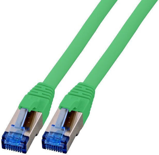 EFB S/FTP Kat.6a Gigabit Netzwerkkabel Ethernet 0.15m Grünes