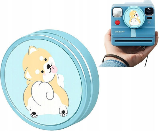 Loveinstant 3m Decorative Sticker Cover for Polaroid Now+ Camera Blue Dog