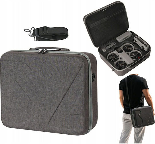 Sunnylife Case Case Carrying Hard Case Remote Control Rc 2 + 5 Batteries Dji Avata 360 At3-b178-gy B178 Grey Sb11965