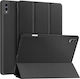 Avizar Case Samsung Galaxy Tab S12 Plus Stand Function Pen Holder Black