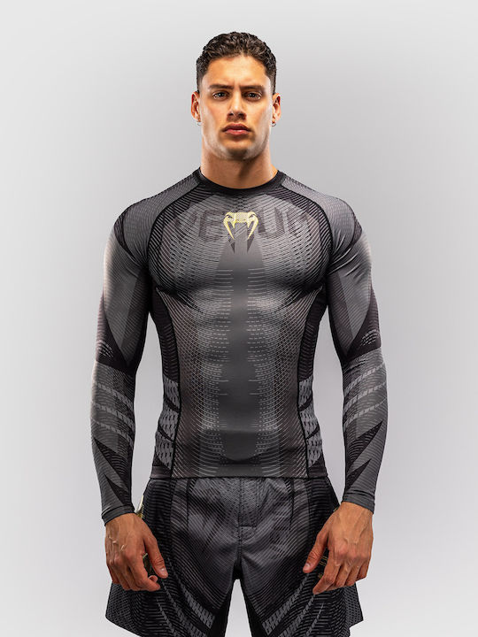 Venum 3.0 За Мъже Дълъг Ръкав Блуза VENUM-06361-126 За Джиу-Джицу Черна