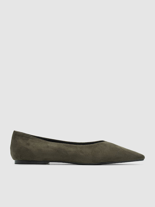 Decoro Sante Wildleder Damen Ballerinas Spitz z...