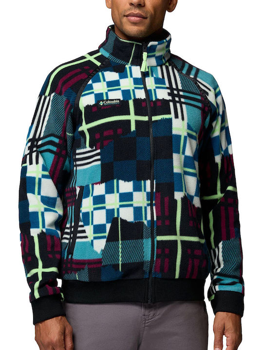 Herren Fleecejacke Blau