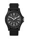 Timex Мъжки Часовник 40mm На Батерия с Черна Текстилна Каишка