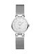 Men's Battery Watch with Silver Steel Bracelet