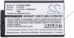 Wiederaufladbare Cameron Sino GoPro Max2 Max 2 Typ Cppb1b 1800mAh Cs-gbx100mc