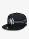New Era Pentru bărbați New York Yankees Mlb Icon 59fifty Fitted Cap Albastru marin 60915749
