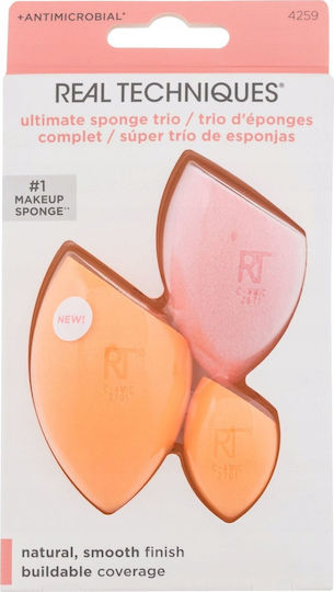 Beauty Hall Make-up Pinsel & Schwämme Set für Stiftung 3 Stück