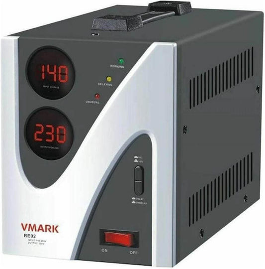 Spannungsregler Richtigsteller Tension 500VA Digital Relais Re-02 Vmark 03.030.0305
