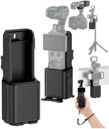 Sunnylife Jjc Magnetic Base Case 2 1 DJI Osmo Pocket 4 3 Pc-op4h Black Black Sb12030