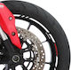 Adhesive Wheel Tape Ducati Hypermotard Logos 16pd59