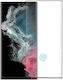 Tempered Glass Screen Protector Full Coverage Compatible with Samsung Galaxy S23 Ultra Supports Fingerprint Unlock