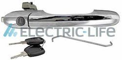 External Driver Door Handle Chrome Fiat 500 2007> Zr80605 External Driver Door Handle Chrome Fiat 500 2007> Zr80605