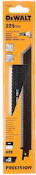 Hcs Blades Dewalt Reciprocating Saw 225mm Set 2 Pieces