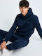 Herren-Sweatpants mit Gummizug Marineblaue