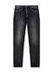 Men's Slim Fit Black Jeans Pants