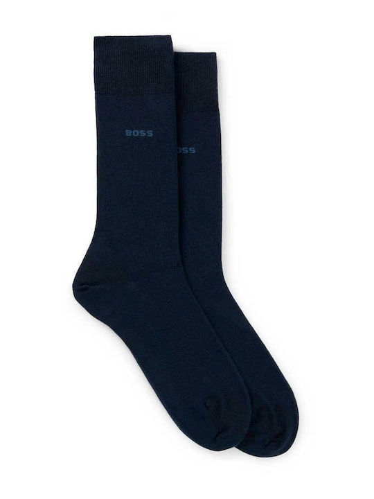 Boss Ανδρικές Κάλτσες Dark Blue 2Pack