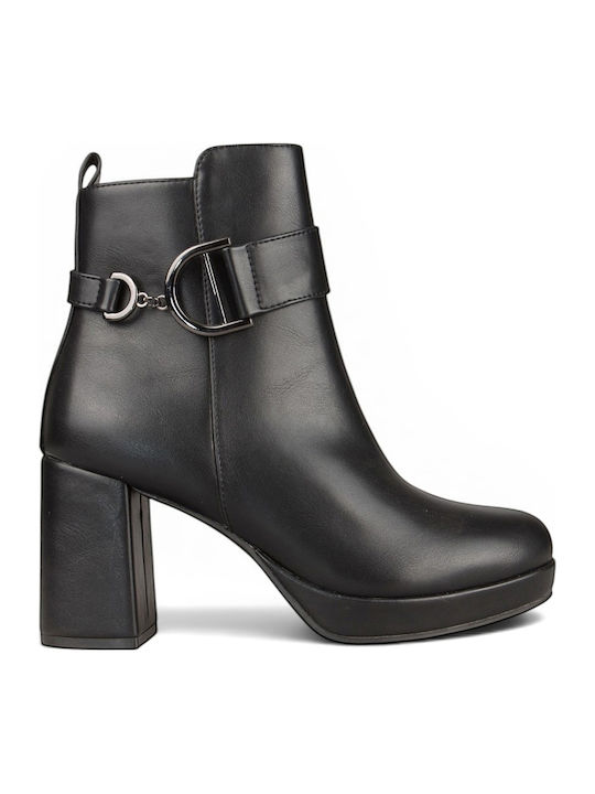 Damen Stiefeletten Schwarz