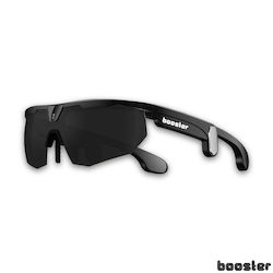 Booster Ochelari De Ciclism Cu Ramă Neagră Și Lentile Întunecate
