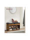 Wooden Shoe Organizer 80x30.3x44cm