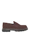 Suede Ανδρικά Loafers σε Καφέ Χρώμα