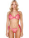 Comfort Set de lenjerie intimă Bralette cu Brazil Fuchsia