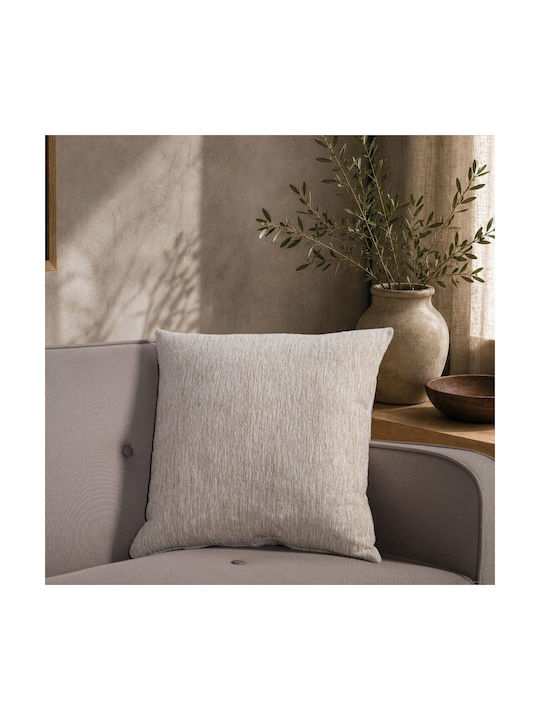 Teoran Teoran Ecru Sofa-Kissen Kent 50x50cm
