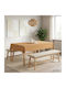 vidaXL Beige Tischdecke 140x220cm