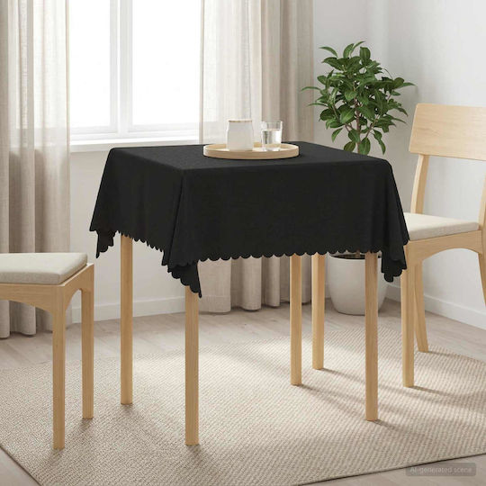 vidaXL vidaXL Tischdecke Dunkelgrau 140x140cm
