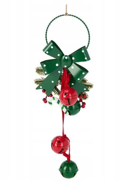 Home&Styling Collection Weihnachtsfigur aus Metall Glocke Höhe 29cm