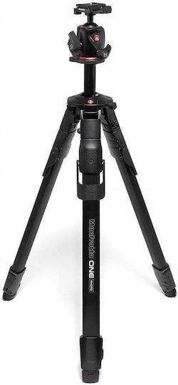Manfrotto Aluminum Tripod with Spherical Head up to 175.4cm and 12kg Load