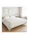 vidaXL Double Blanket 200x225cm White