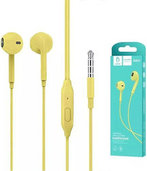 Vega Denmen Universal 3 5-inch Jack Yellow In-ear Earphones Dr01