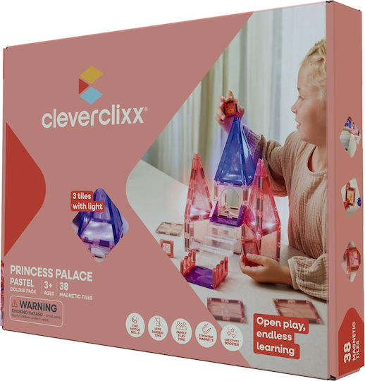 Cleverclixx Magnetisches Bau- und Konstruktionsspielzeug Pack