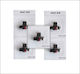 Black Point Farbband-Tintenpatronen Ir40t Taschenrechner & Kassensysteme Schwarz-Rot 5Stück