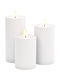 Goobay Decorative LED Light Warm White 3000K Wax 3 Pcs