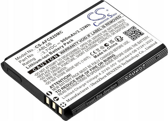 Cameron Sino Kamera-Batterien Abl5b Batterie Agfaphoto Agfa Dc9200 Dc8200 900mAh Cs-afc820mc